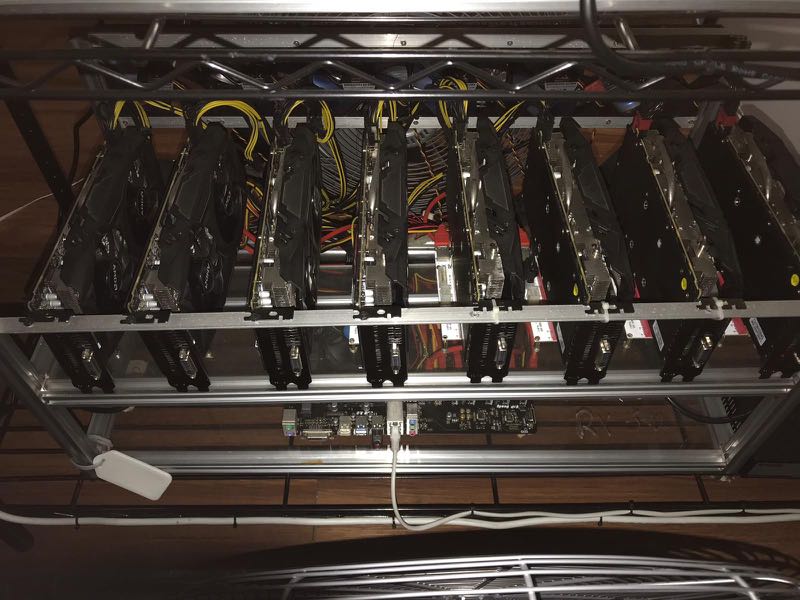 Powercolor Rx580 8GPU Mining Rig, Computers & Tech, Parts & Accessories ...