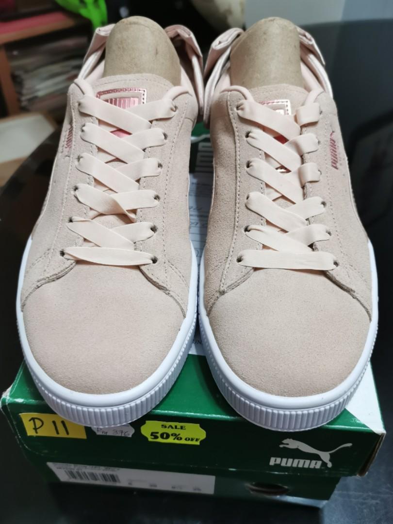 Puma Suede with Back Bow