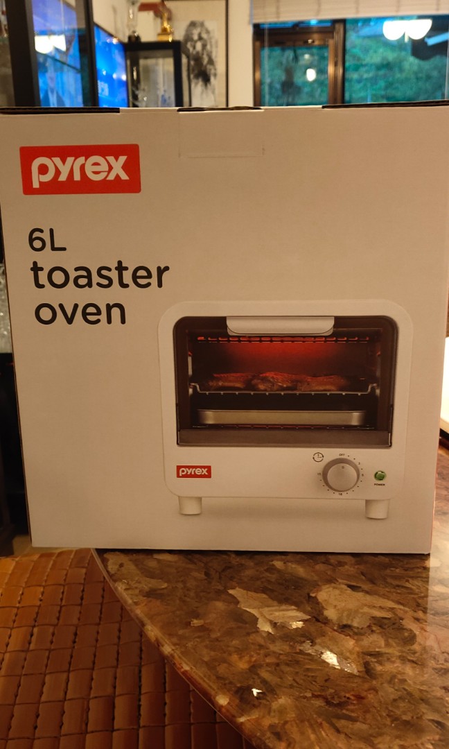 Pyrex 6L toaster oven, 家庭電器, 廚房電器, 焗爐及多士爐 Carousell