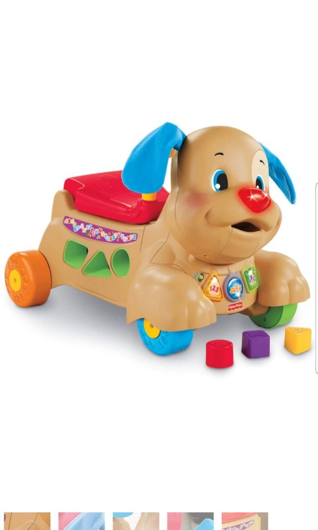 fisher price laugh and learn puppy car