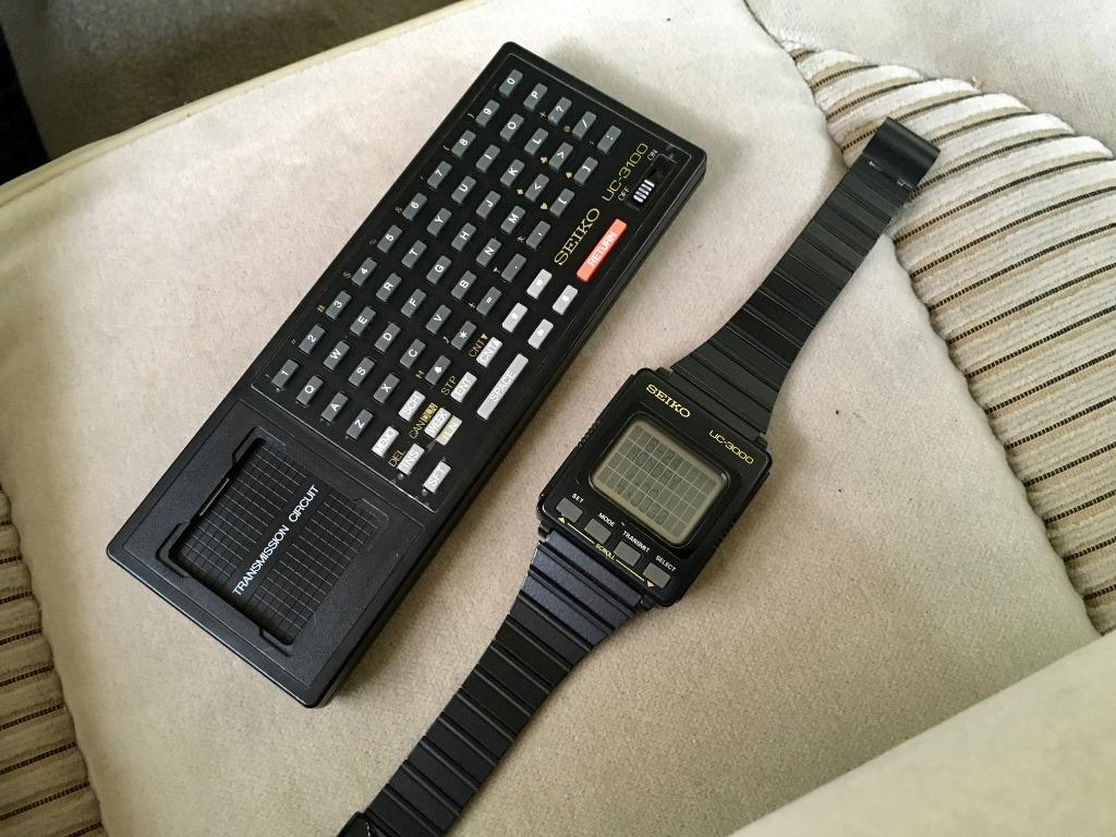 Rare Vintage Digital Seiko Memo Diary UC-3000, Men's Fashion, Watches &  Accessories, Watches on Carousell