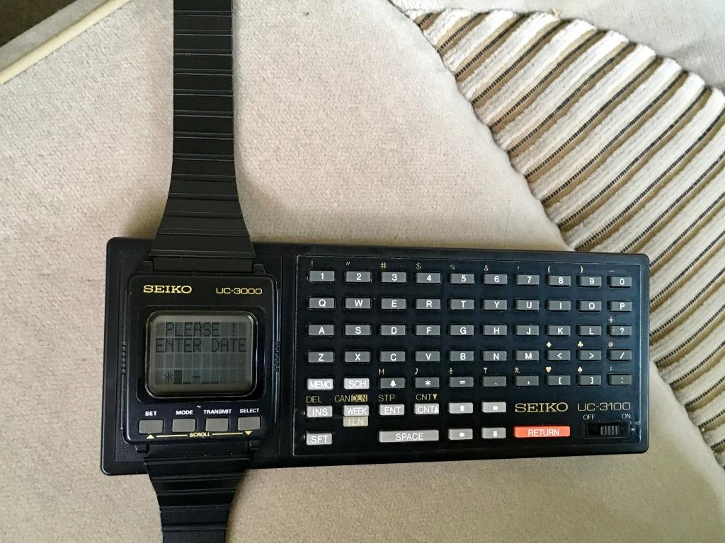 Rare Vintage Digital Seiko Memo Diary UC-3000, Men's Fashion, Watches &  Accessories, Watches on Carousell