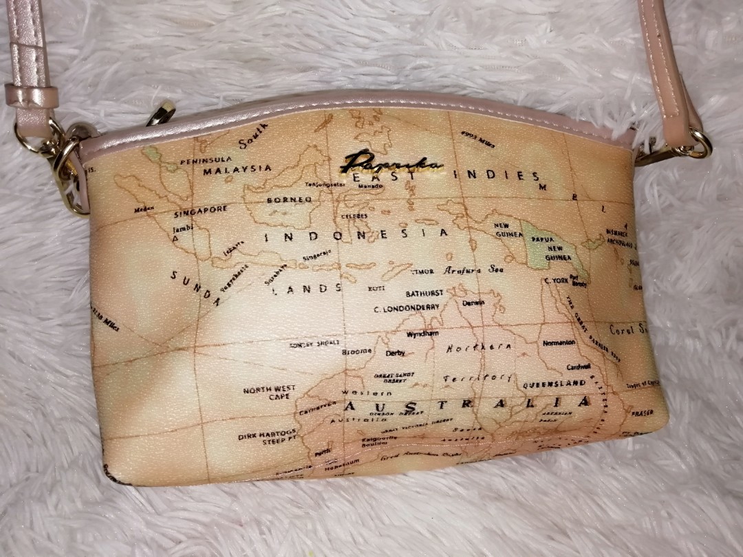 Map Sling Bag Paprika