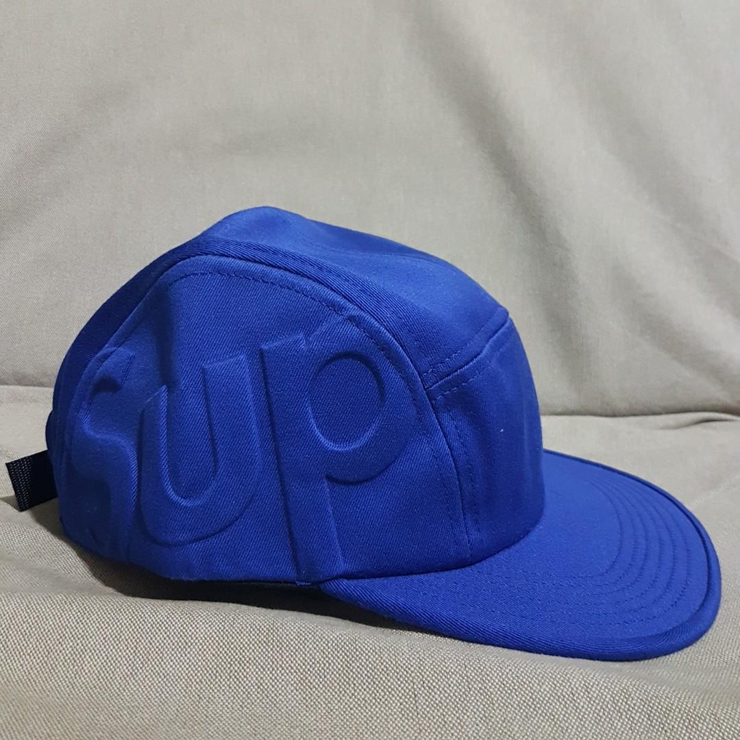Supreme Raised Sup Camp Cap ロイヤル 16aw - 帽子
