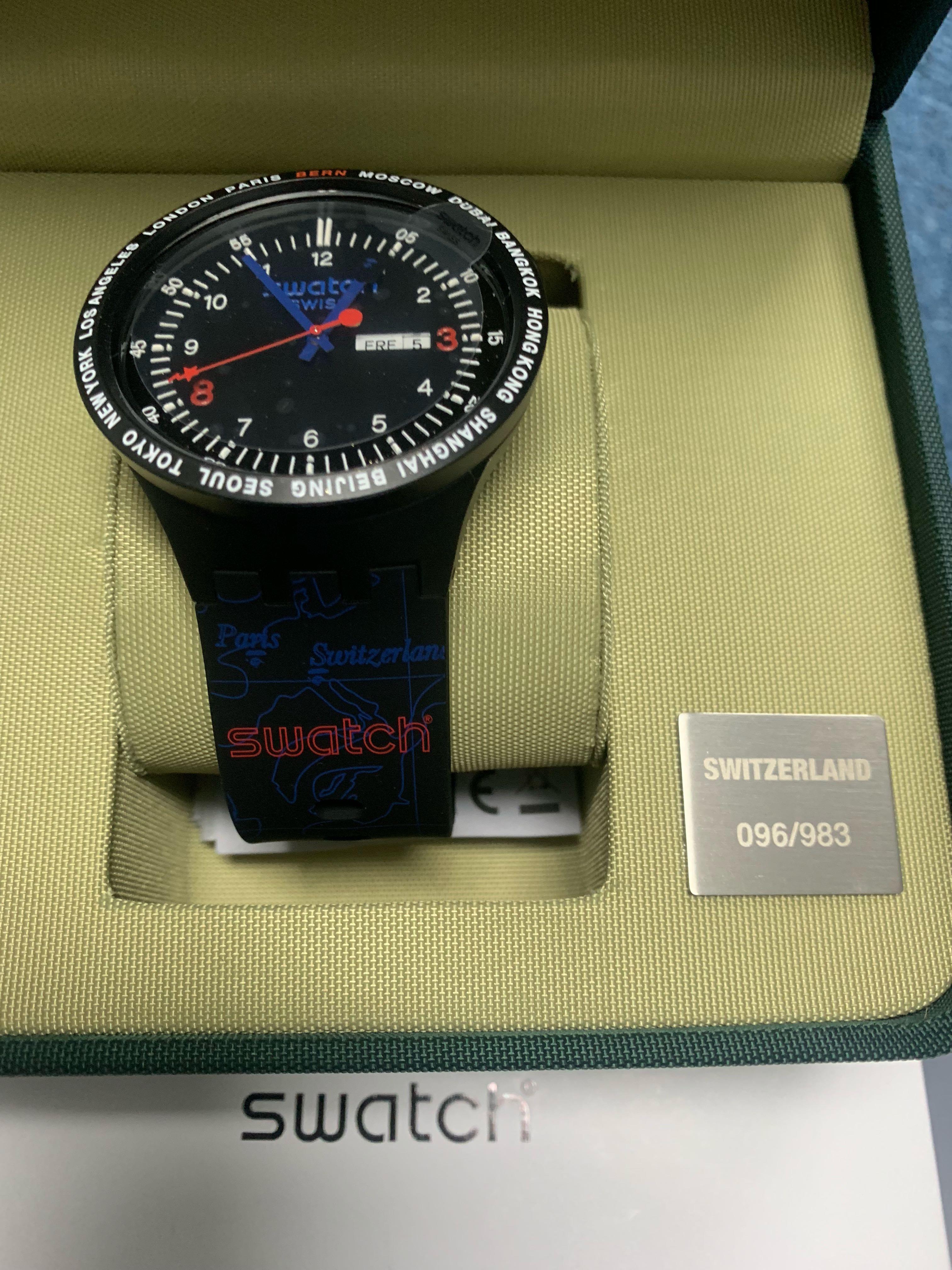 Swatch hotsell bape swiss