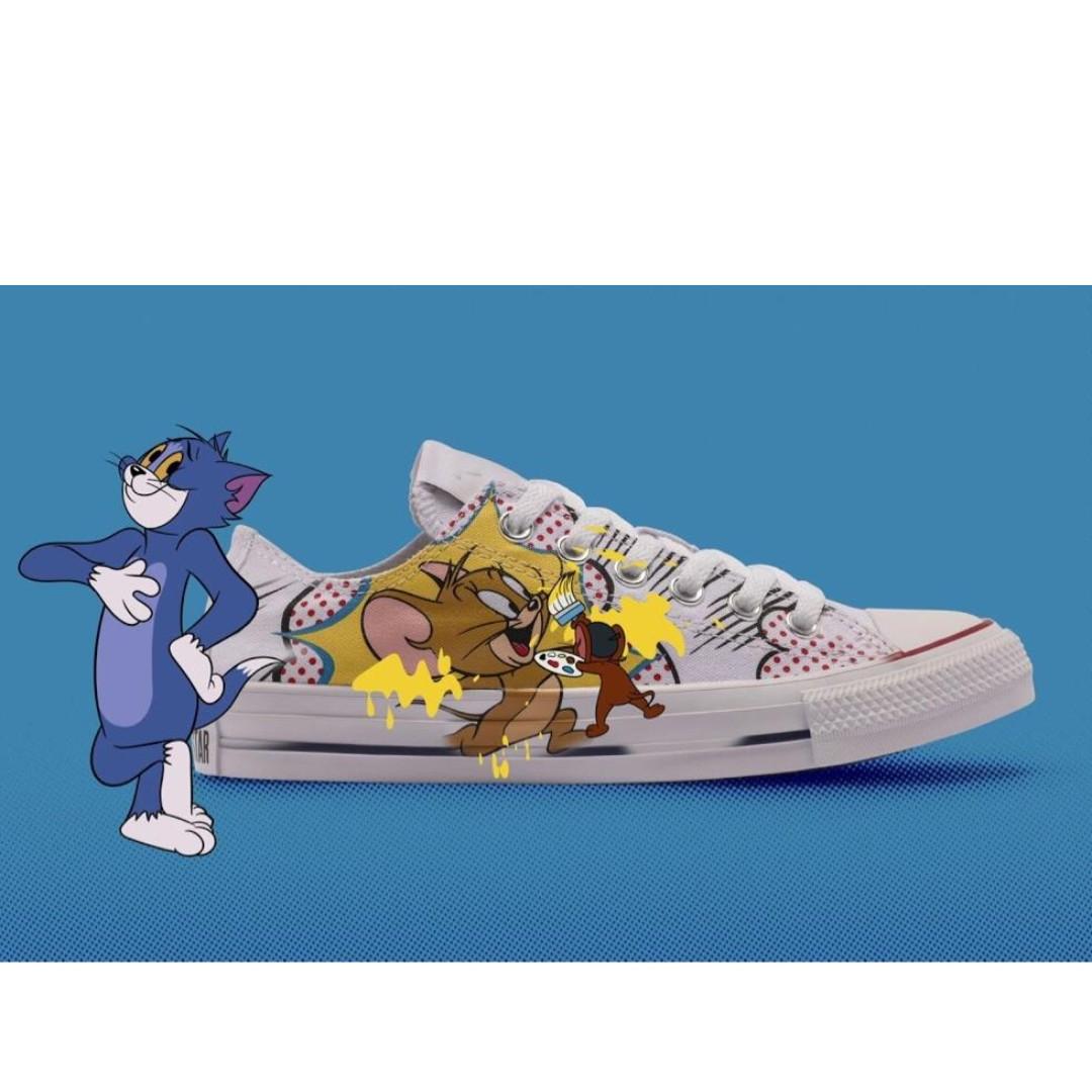 tom and jerry chuck taylors