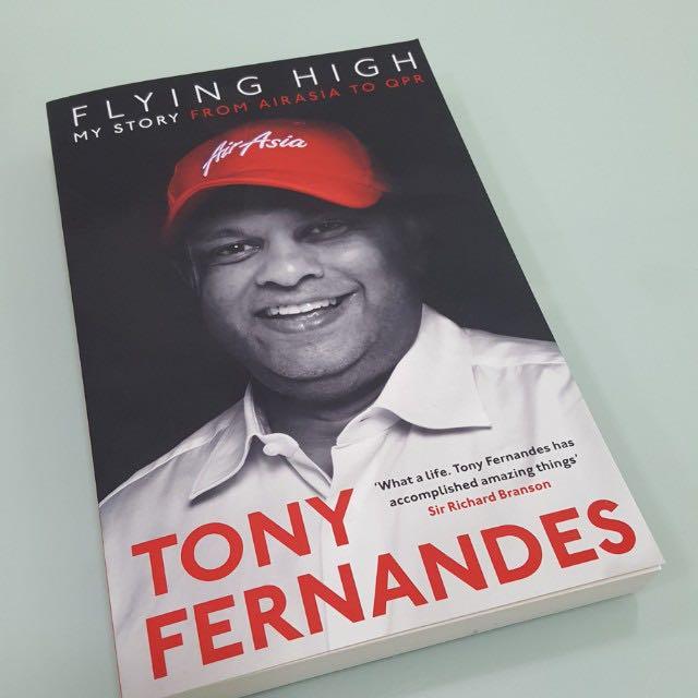 Tony Fernandes Flying High Books Stationery Non Fiction On Carousell