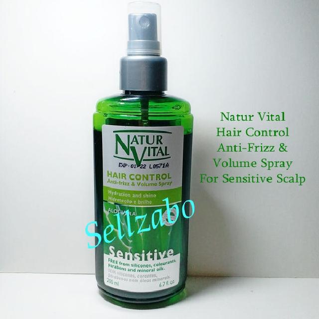 Used 80 Left Natur Vital Sensitive Spray Leave In Hair