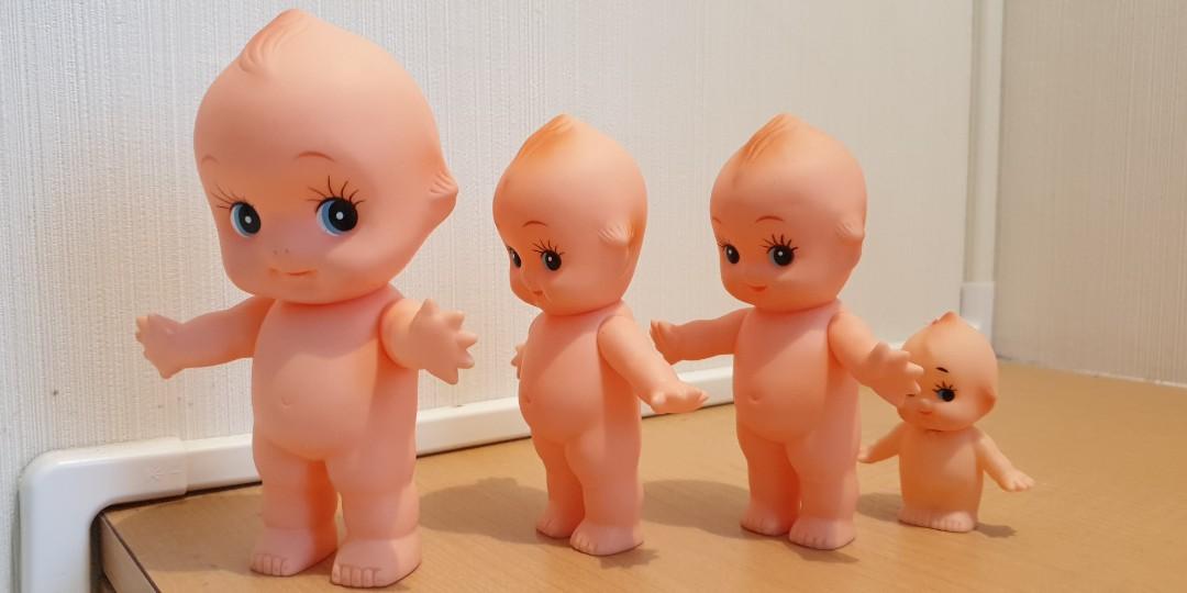 kewpie doll lamp on the phonograph