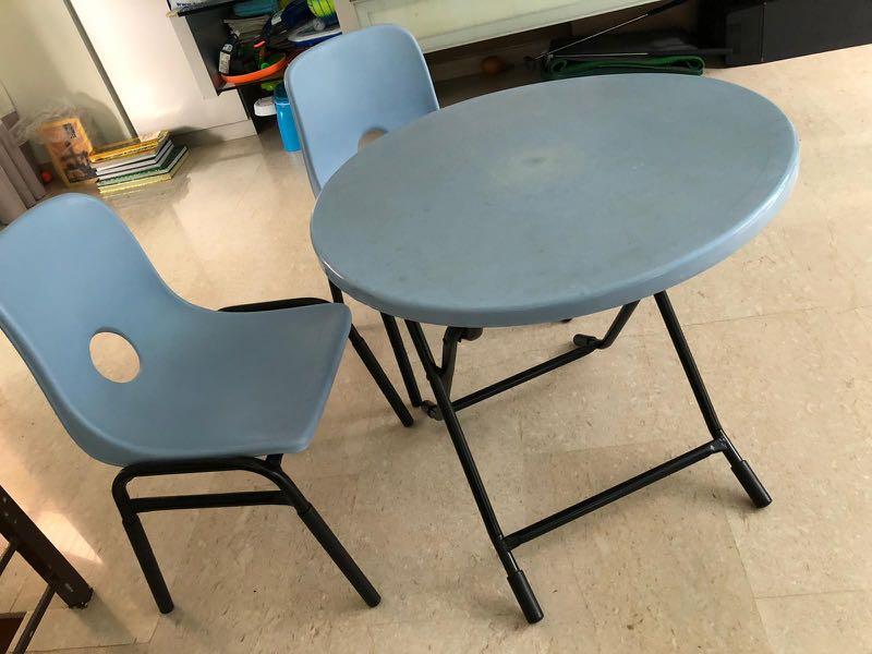 Whole Set Mini Toddler Table And Chairs On Carousell