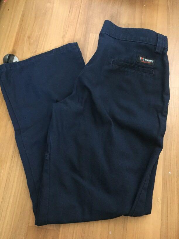 Wrangler work trousers clearance