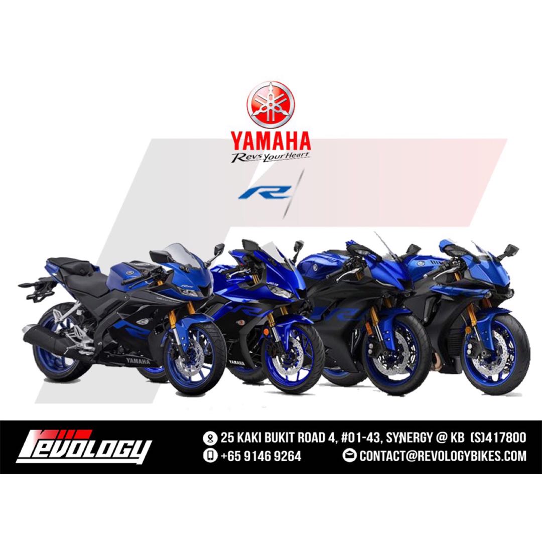 Yamaha new hot sale r series bikes