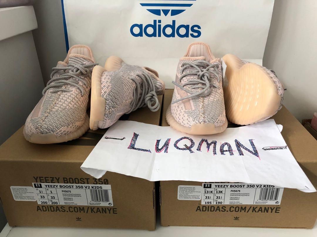 Yeezy boost 350 v2 kids hot sale