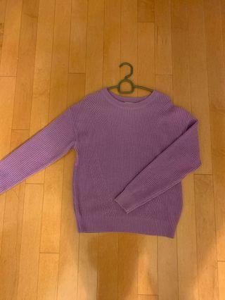 Uniqlo Purple Sweater