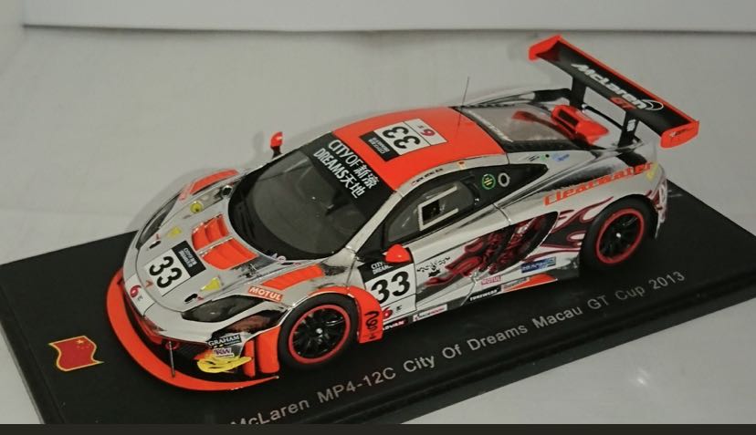 1 43 Spark Mclaren Mp4 12c Gt3 33 Toys Games Toys On Carousell