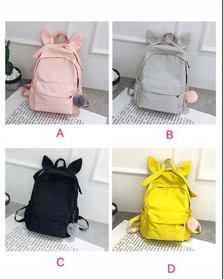 ⭐️Cute Bow Ears Backpack⭐️64205969676675110