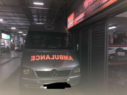 Car servicing, maintaining, car workshop, special vehicle, classic car 