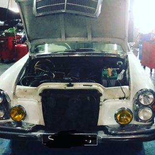 Gearbox repair vintage car servicing