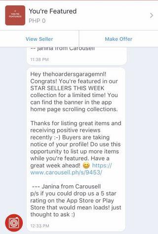 Thank you Carousell ❤️