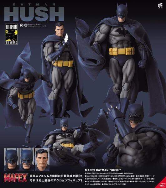 預訂/4月] 日版MAFEX 105 BATMAN HUSH 蝙蝠俠DC 可動ACTION FIGURE