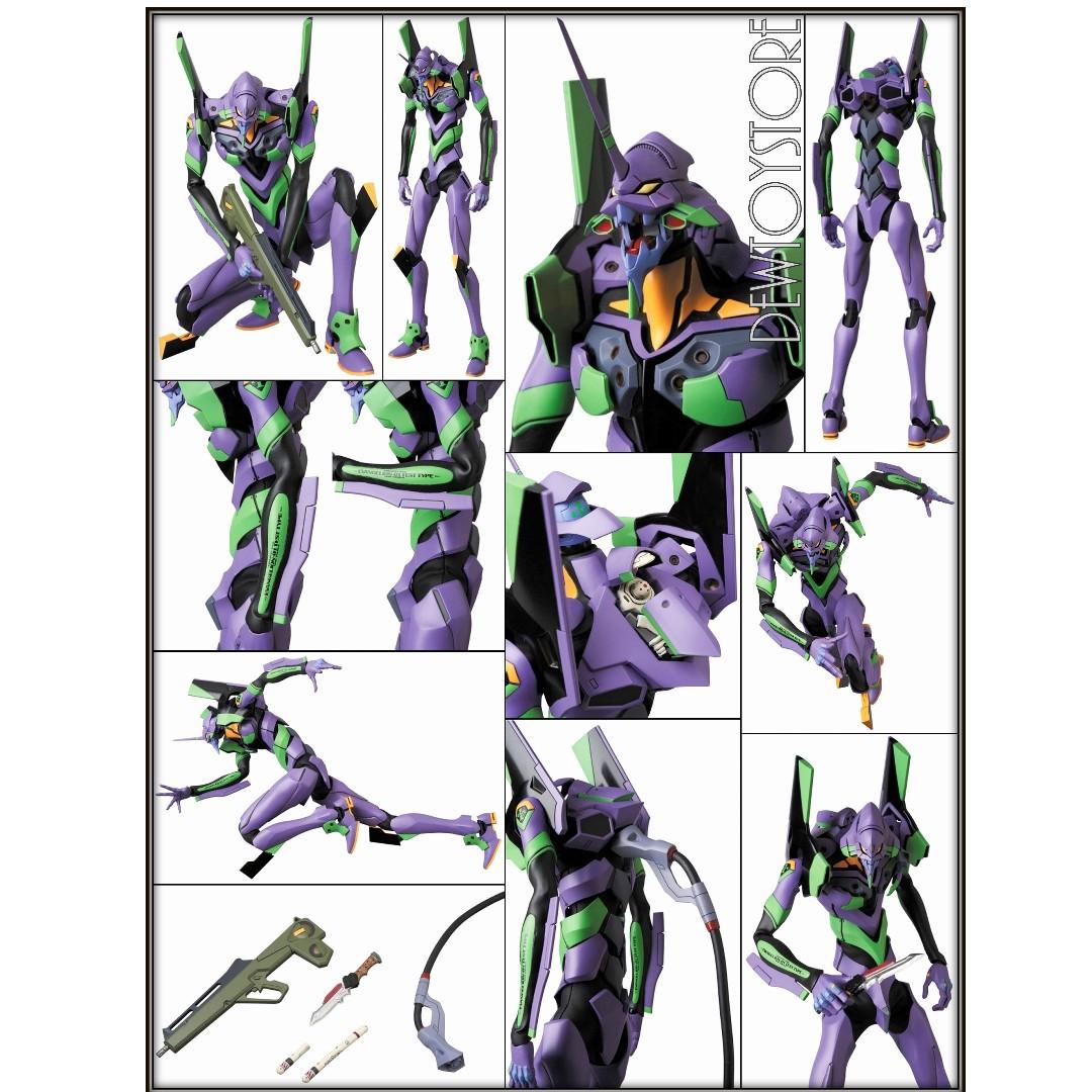 In Stock Medicom Toy Real Action Heroes Rah No 7 Neon Genesis Evangelion Eva Unit 01 Eva 01 Test Type New Paint Version Toys Games Bricks Figurines On Carousell