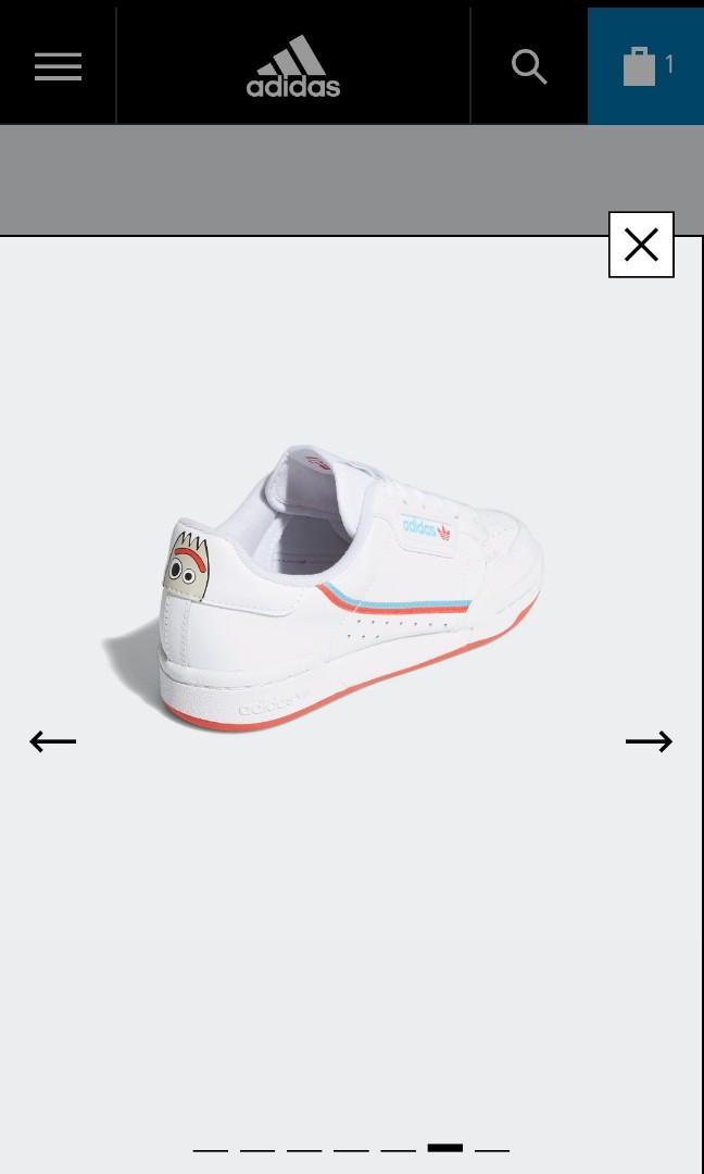 Adidas continental 8 toy story 4 forky store