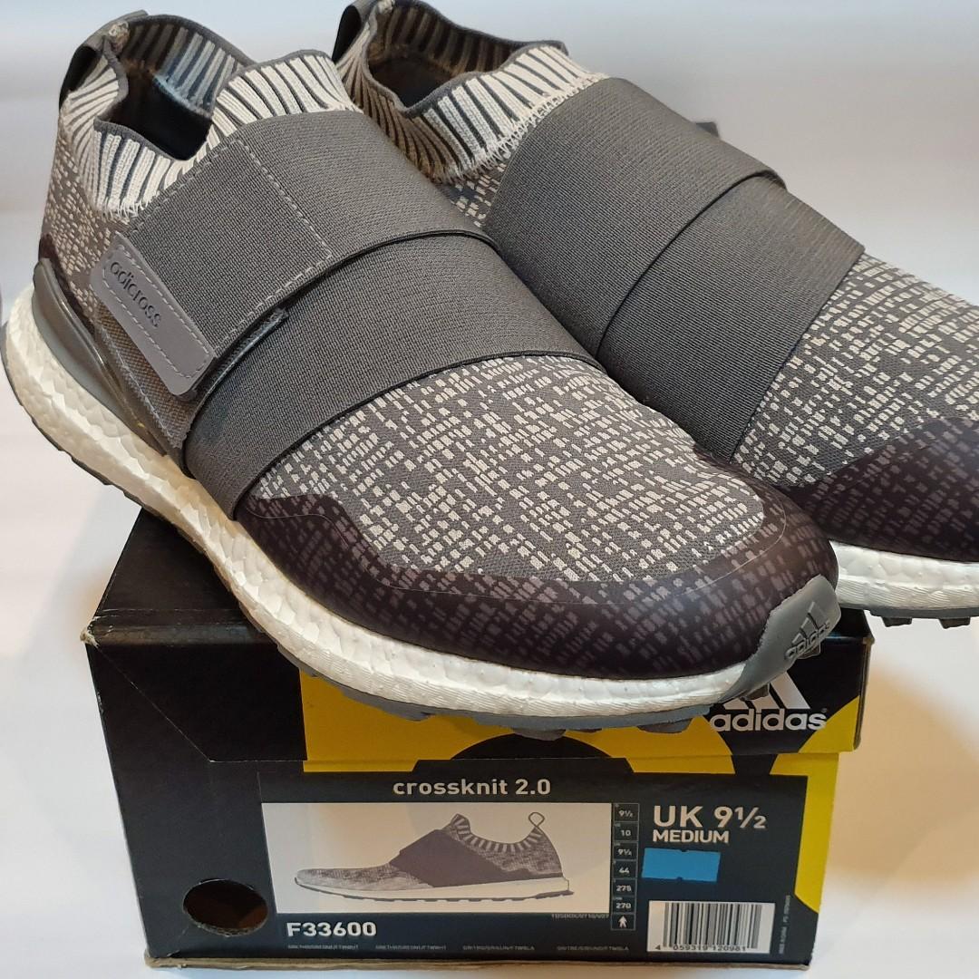 Adidas men's crossknit clearance 2.0 spikeless golf shoes