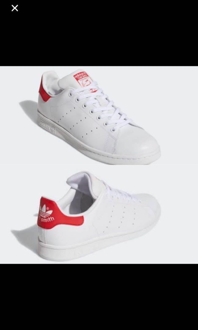 stan smith red shoes