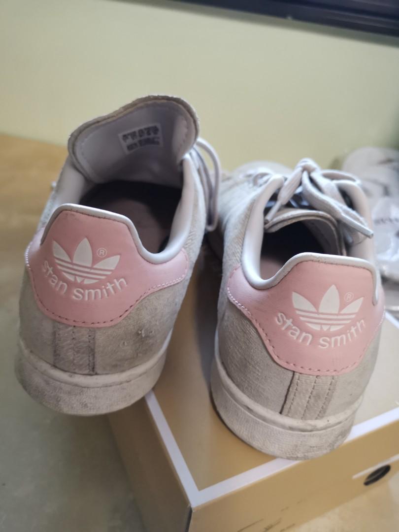 pink stan smith sneakers