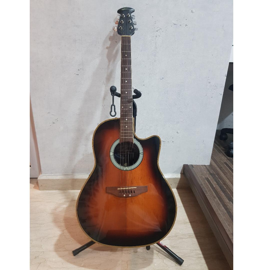 Applause AE26 By Ovation Acoustic-Electric Guitar, Hobbies  Toys, Music   Media, Musical Instruments on Carousell