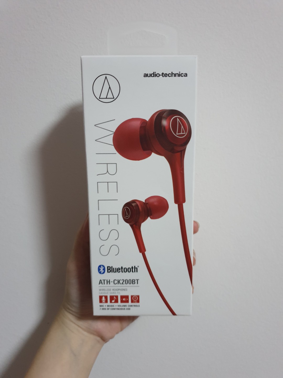 AudioTechnica ATHCK200BT Wireless Earpiece, Audio, Headphones