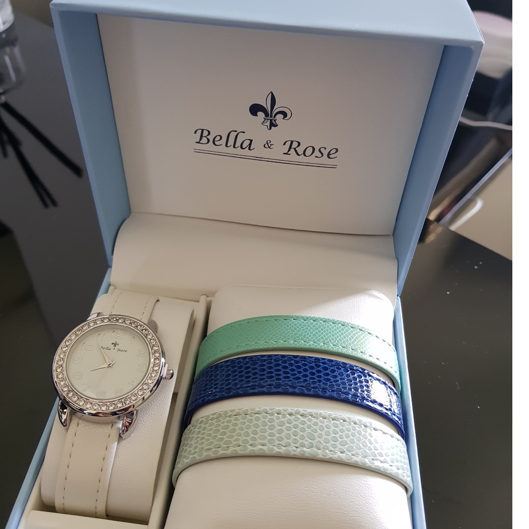 Bella & rose watch gift set on sale