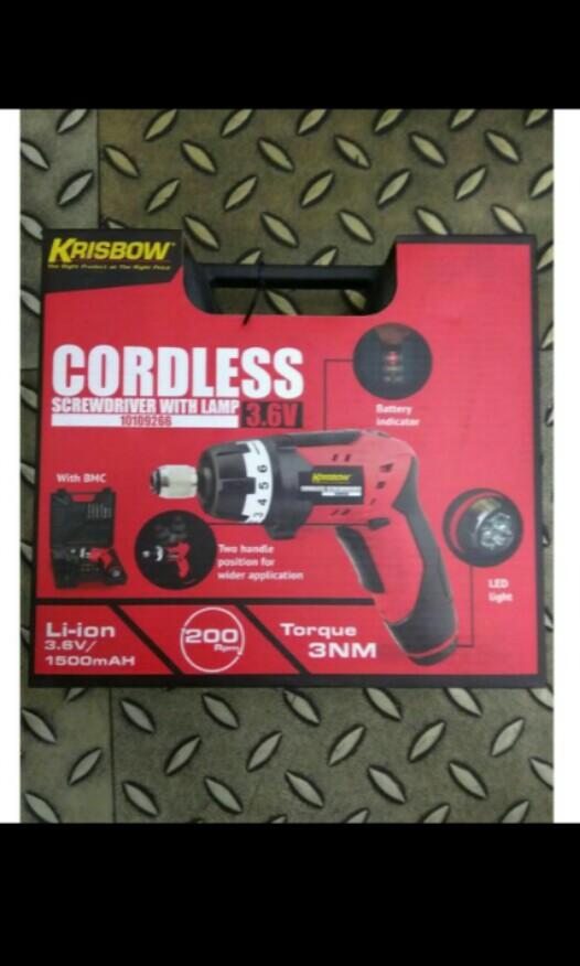 Bor Baterai Krisbow