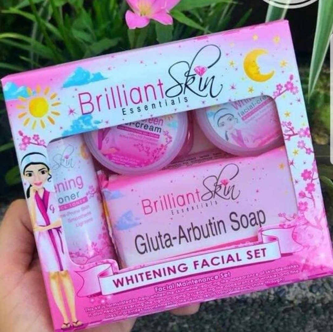 brilliant skincare whitening set