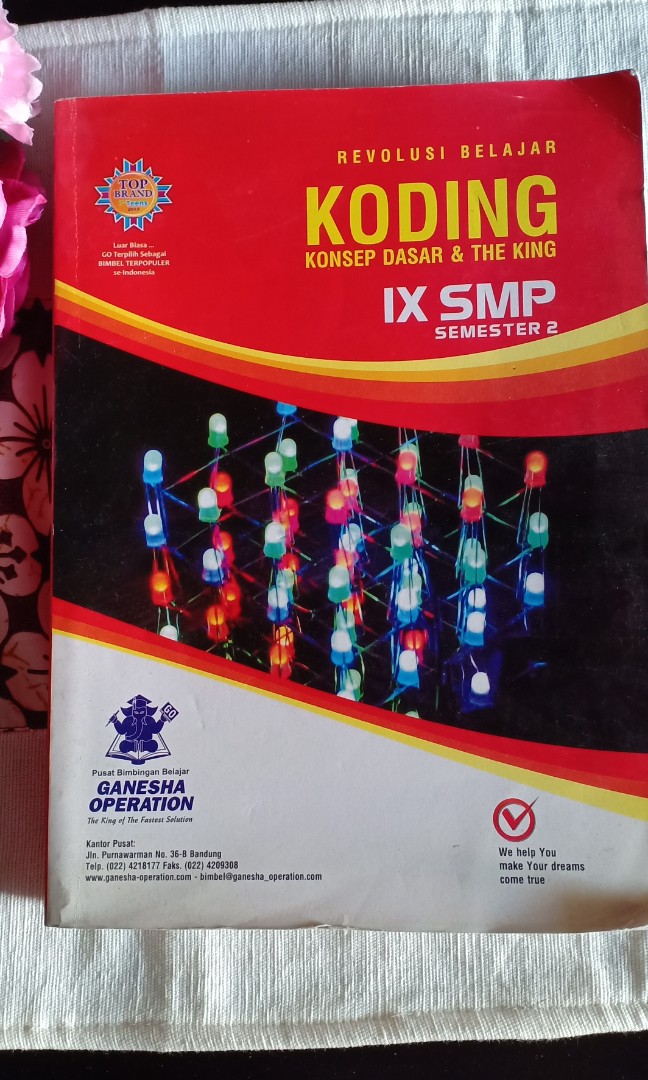Buku Ganesha Operation Koding Kelas 9 Smp Buku Alat Tulis Buku Di Carousell