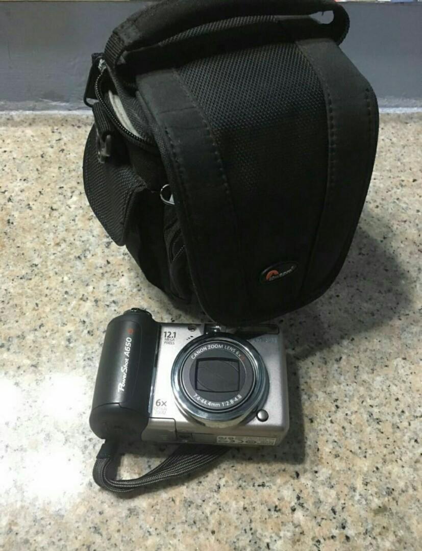 canon powershot a650 is