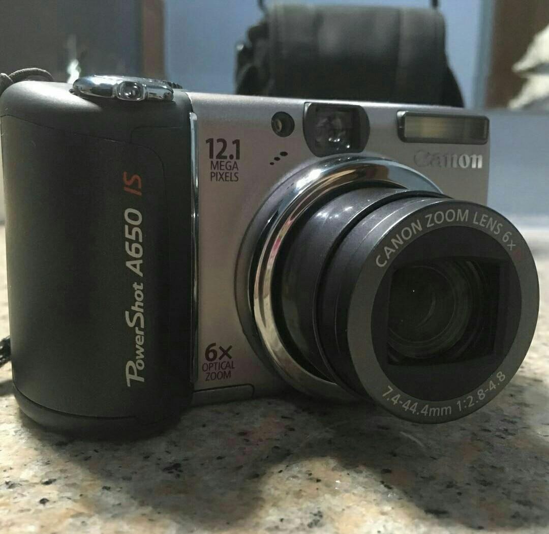 canon powershot a650 is