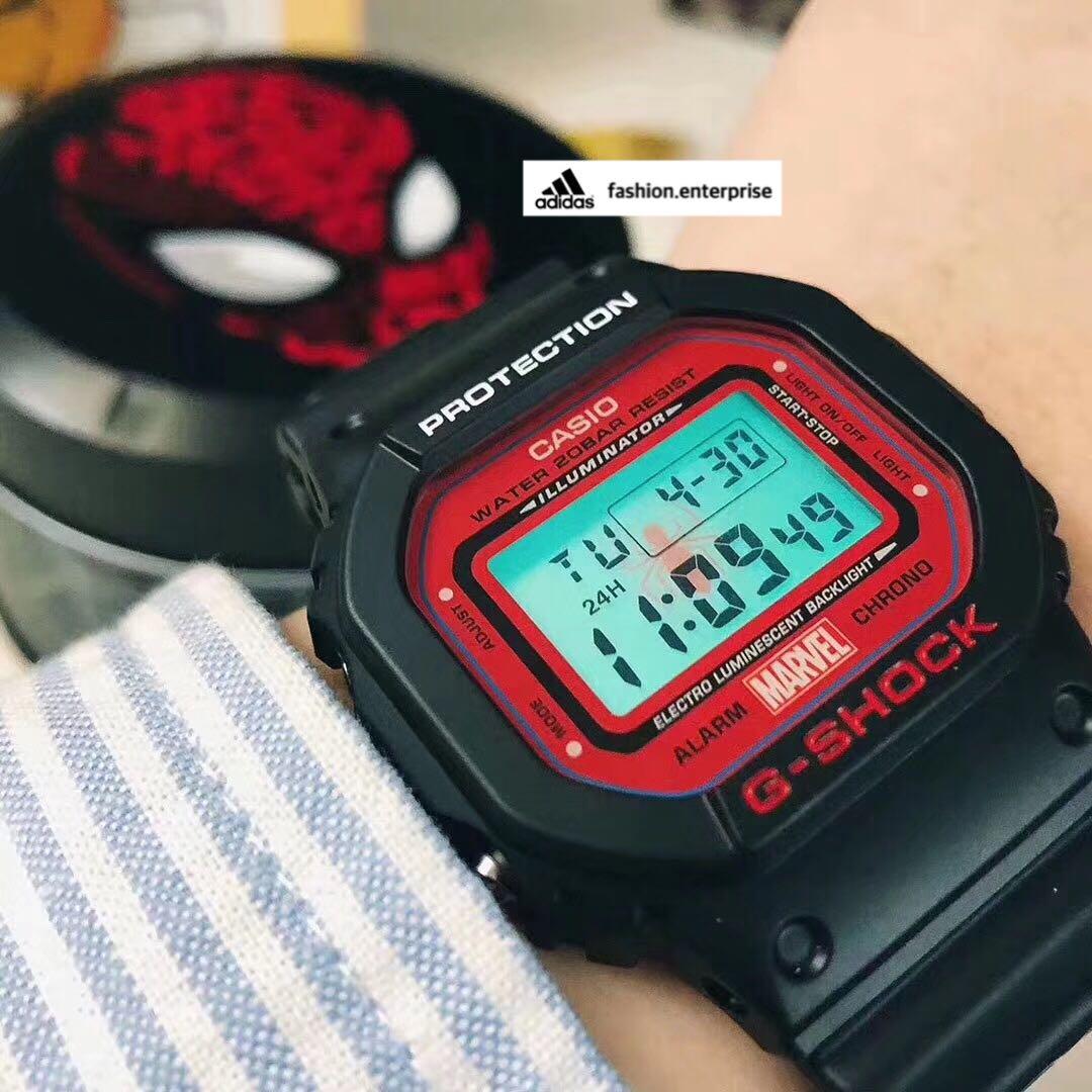 Casio G Shock Marvel Avengers Spiderman Men s Fashion Watches