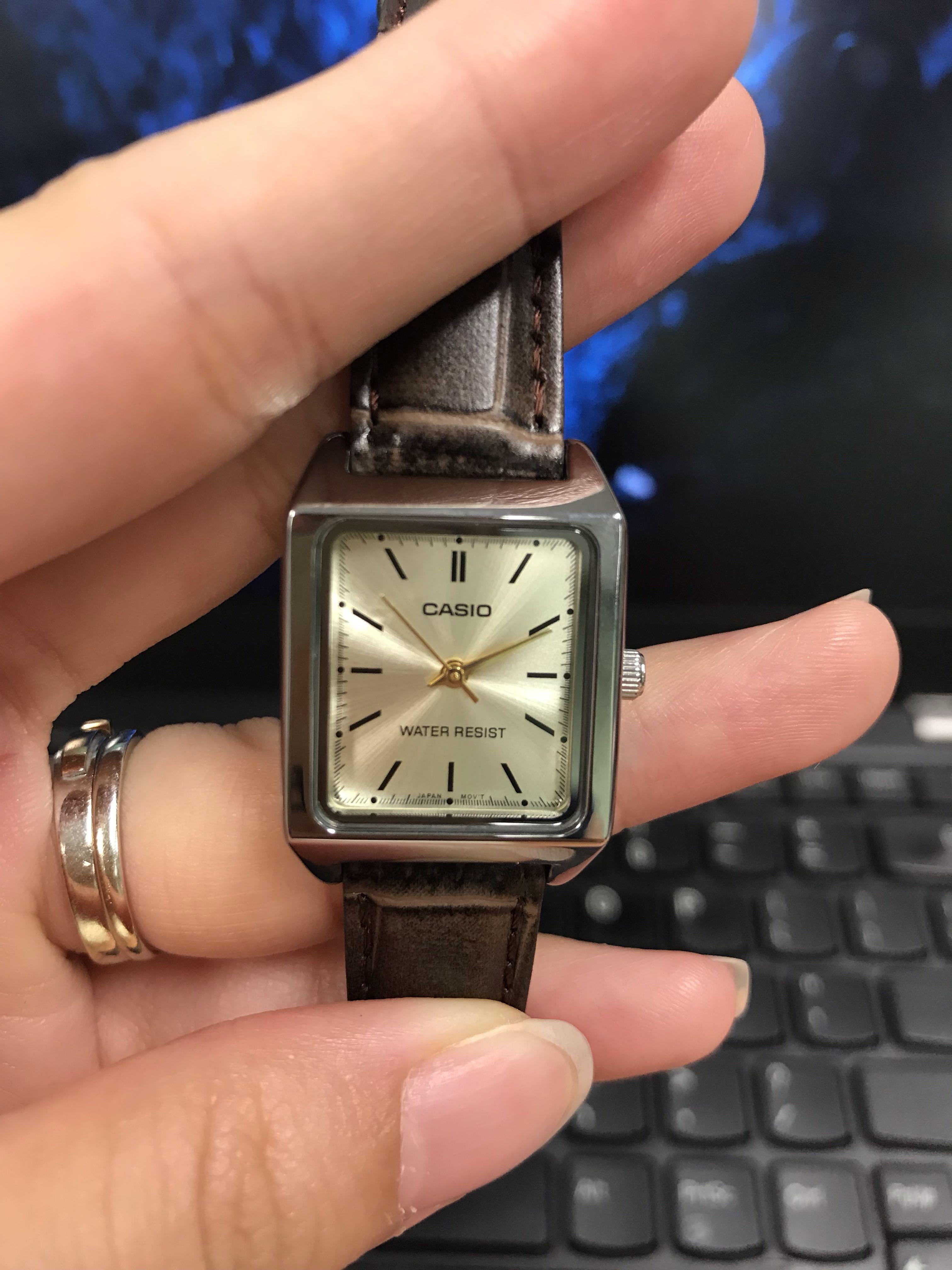 Casio Rectangle Face Vintage looking Watch