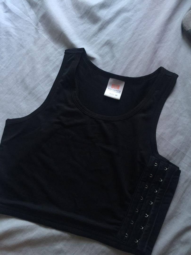 Chest Binder Breast Binder With Side Hooks Men S Fashion Clothes Tops On Carousell