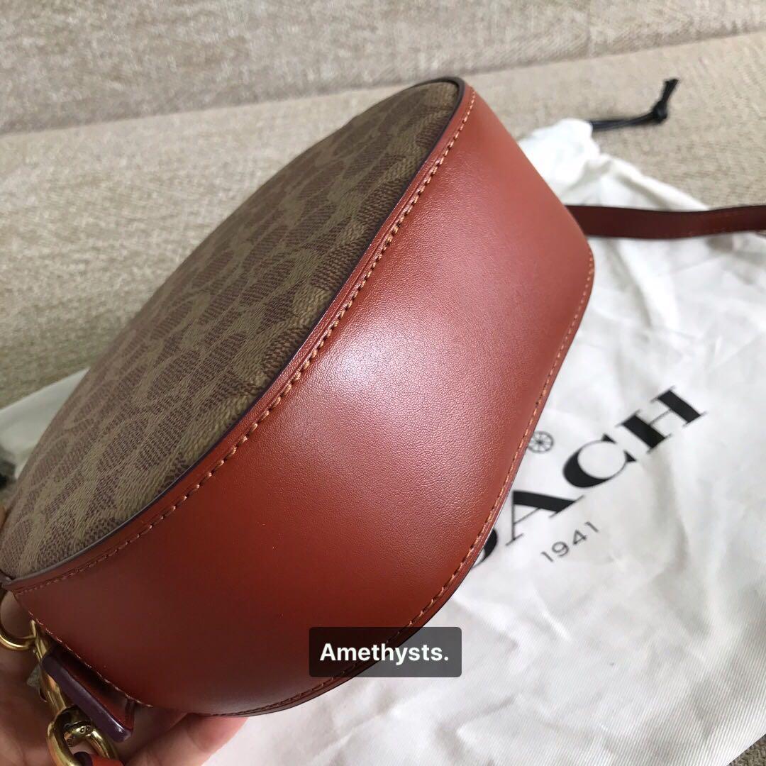 Coach canteen crossbody in cheap signature canvas