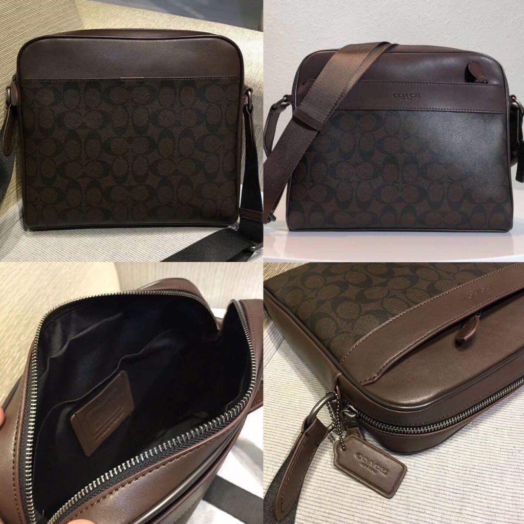 coach men cross bag