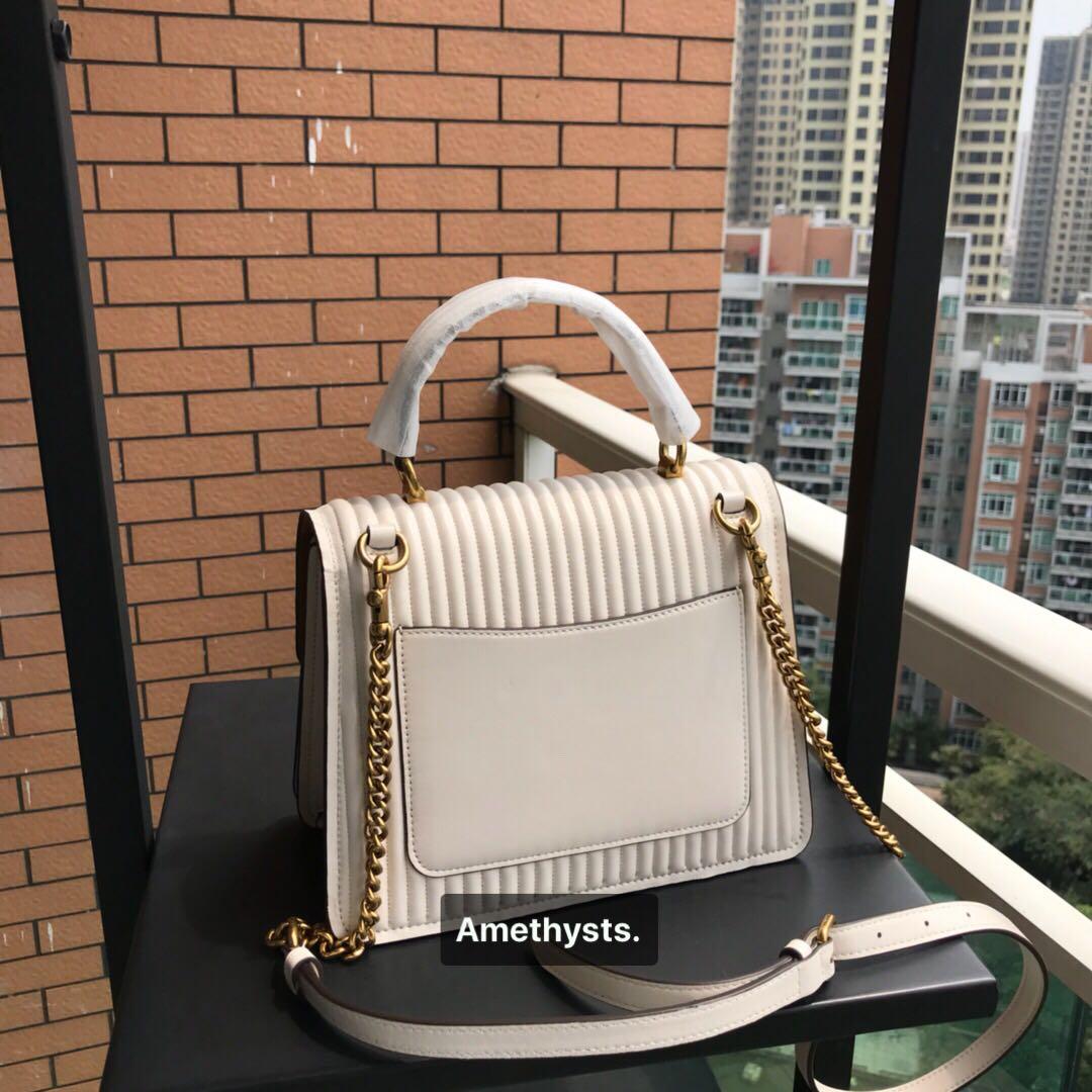 COACH Parker Top Handle With Quilting Handbag Shoulder Bag Crossbody