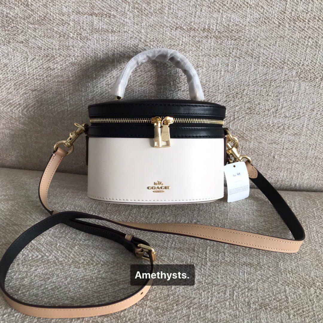 Coach selena trail store bag in colorblock