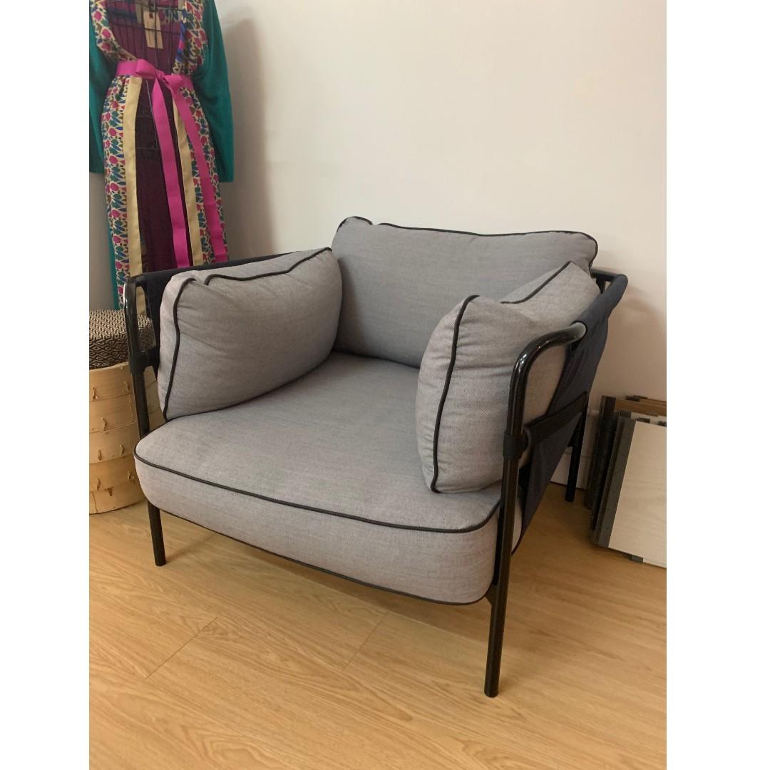 Hay can lounge chair top