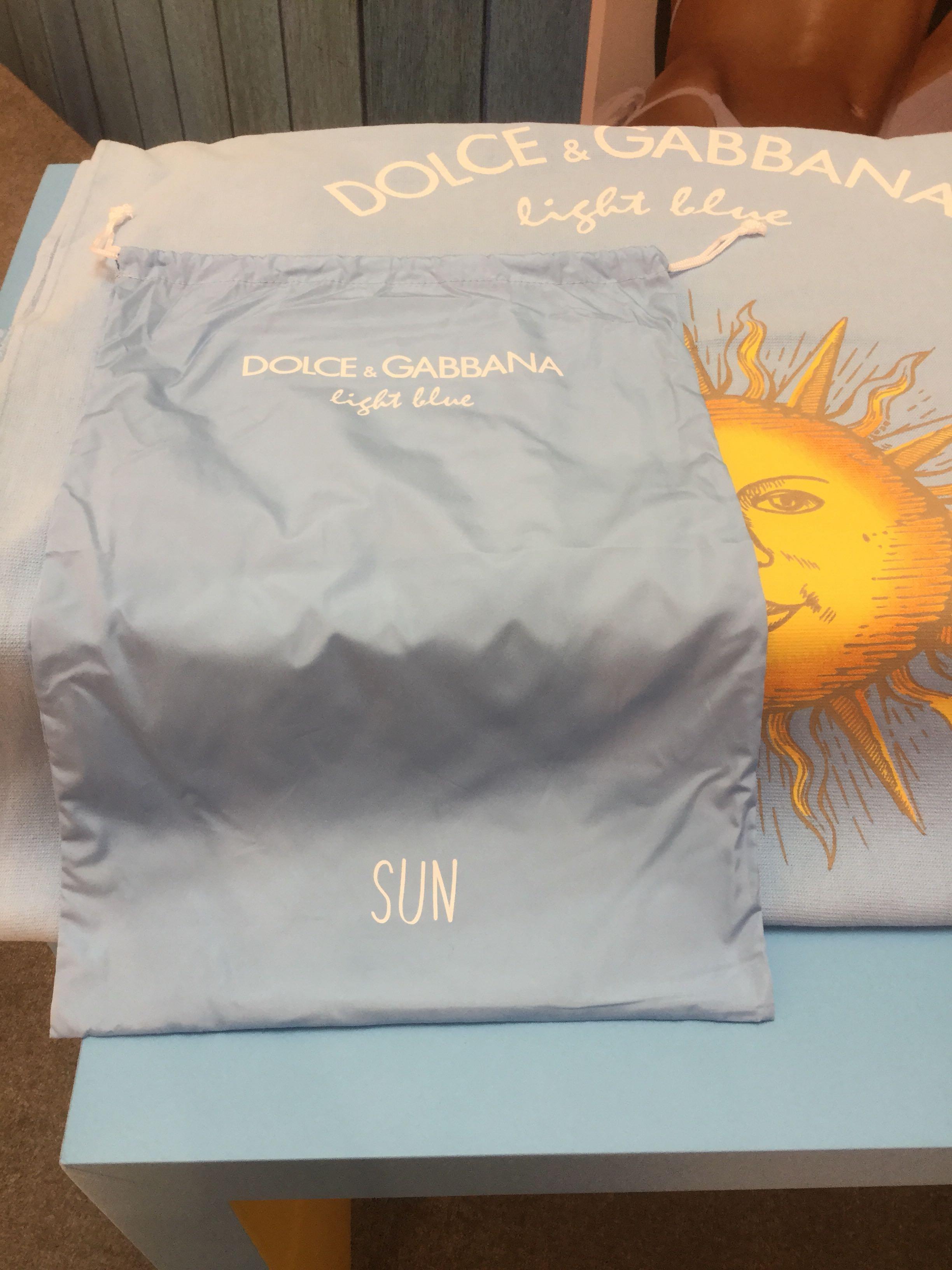 Dolce Gabbana Light Blue Sun Beach Towel reserve