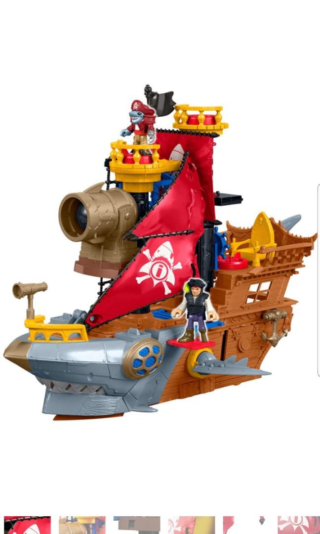 pirate ship toy fisher price