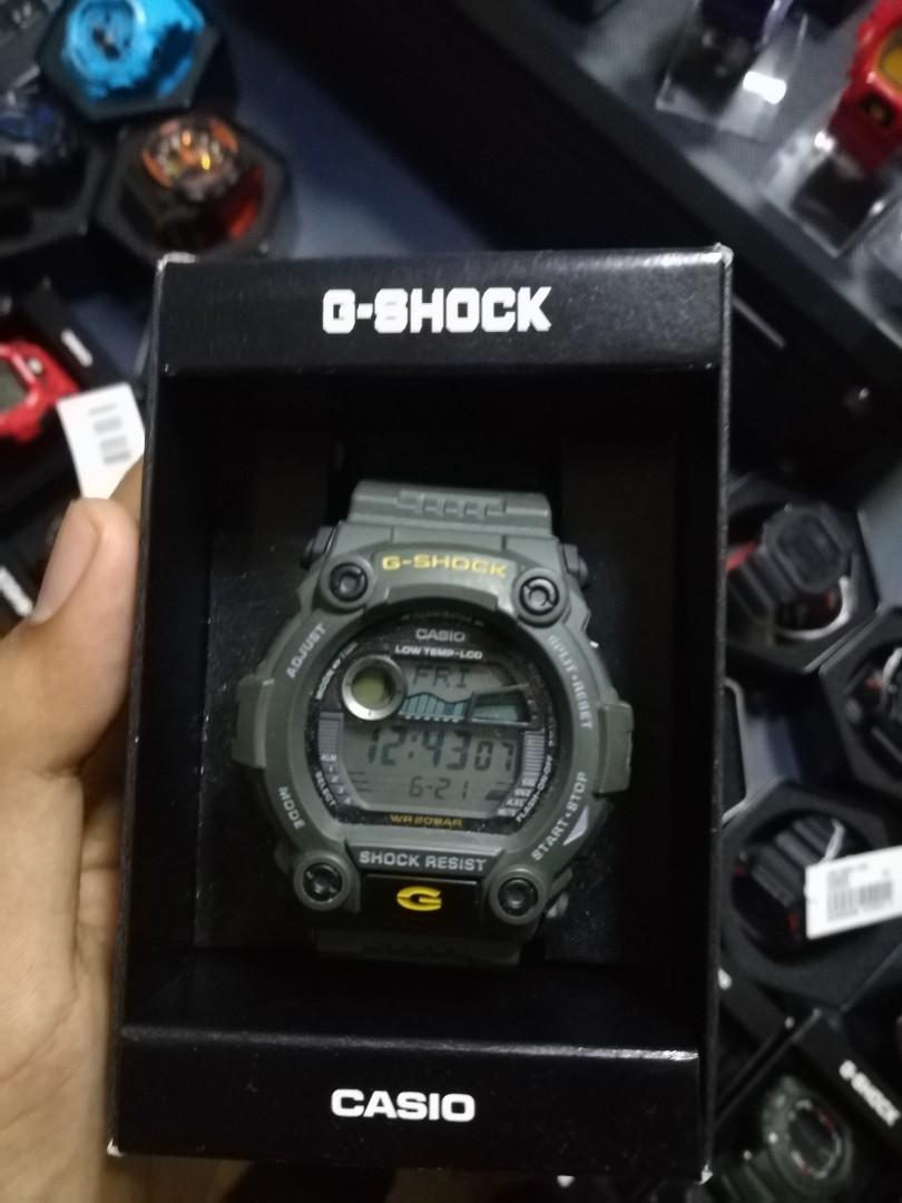 G Shock New Original G 7900 Mat Motor Hijau Men S Fashion Watches On Carousell