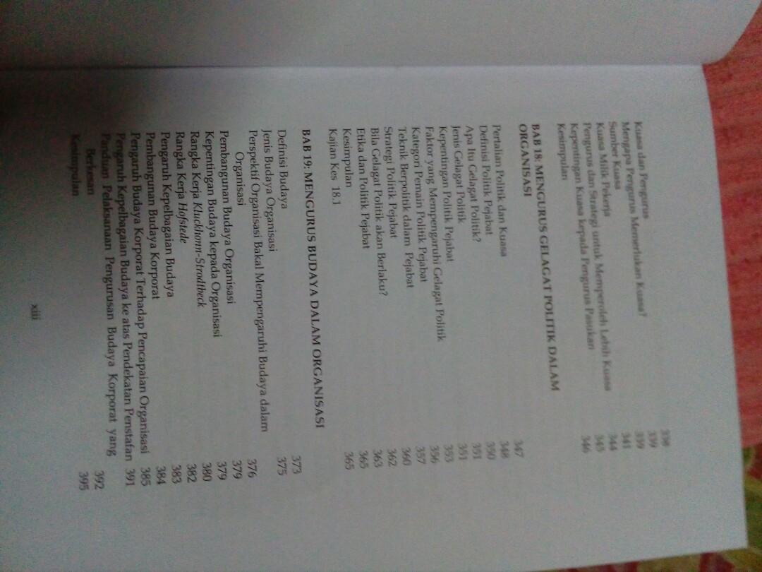 Gelagat Organisasi Books Stationery Books On Carousell