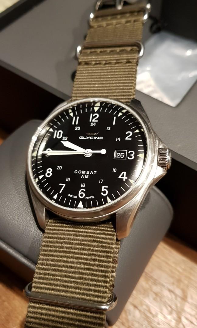 Glycine combat 6 vintage gl0122 online